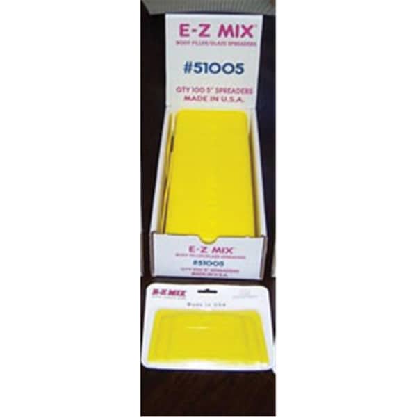 E-Z Mix Plastic Filler- Glaze Spreaders- 5 In. Body Filler- Glaze Spreaders EMX-51005 - main